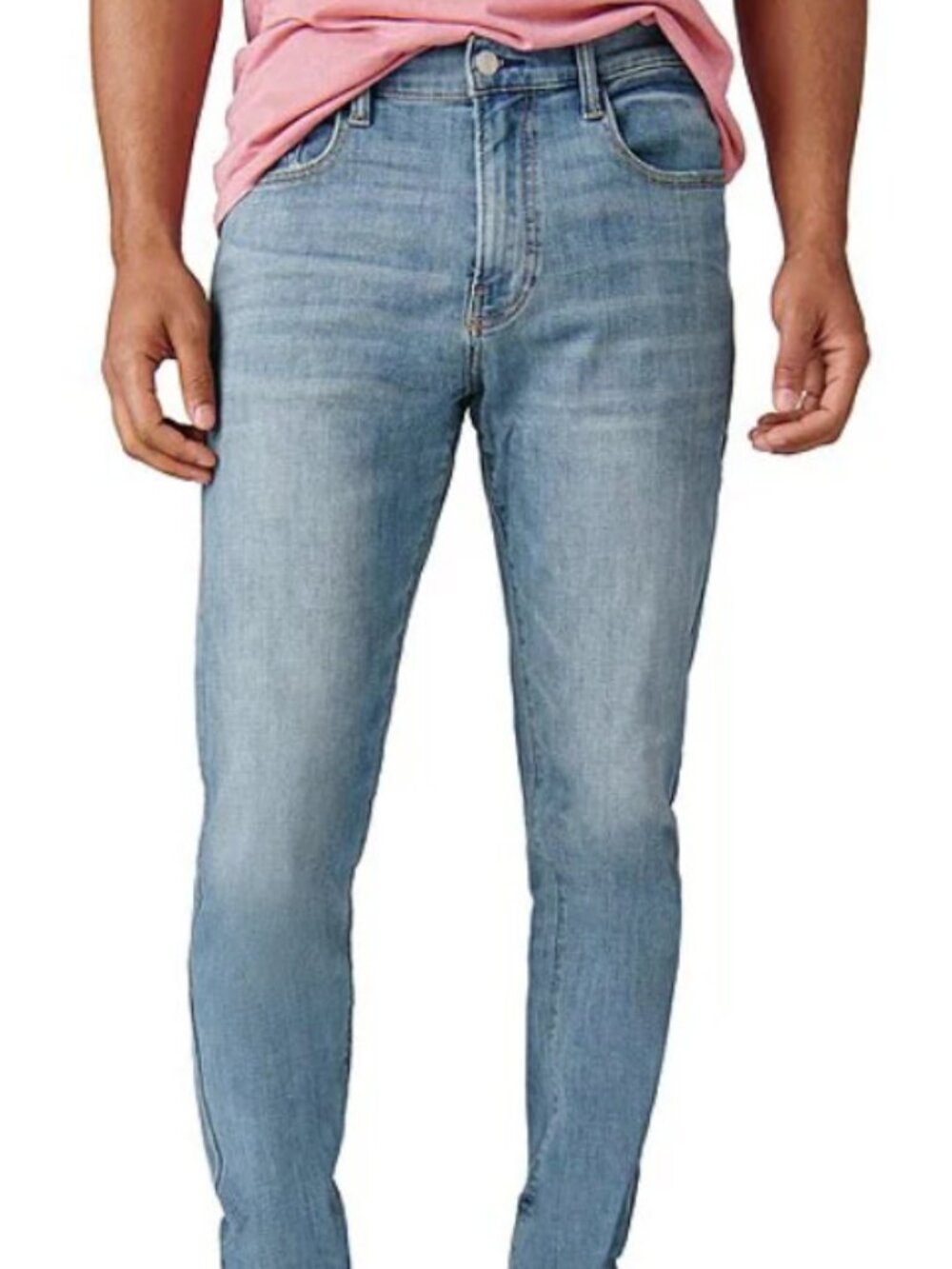 NWT Lucky Brand Mens 410 Athletic Straight Coolmax Stretch Jean 33W x 32L